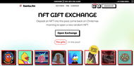 Exchanging NFT gifts with Santa.FM 🎀