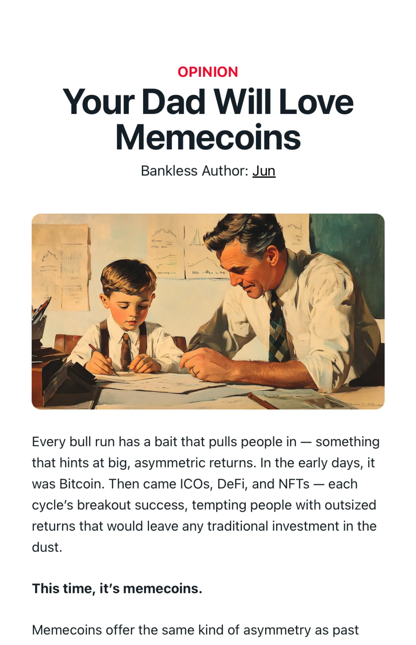 Daily Brief example