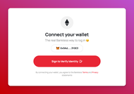 Sign in with Ethereum/Wallet